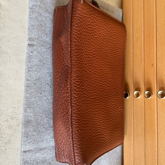Burberry brown leather clutch, bag, make up bag - Picture 5 of 5